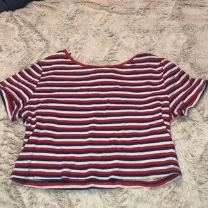 Cute 4th of July crop top